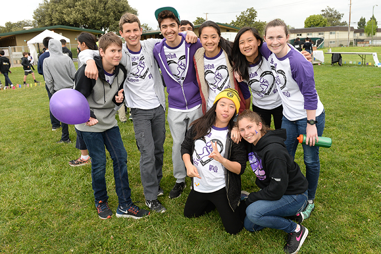 Middle School Cancer Walk