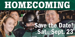 Homecoming, save the date! Sat., Sept. 23