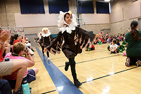 Great times at the Homecoming and picnic assembly