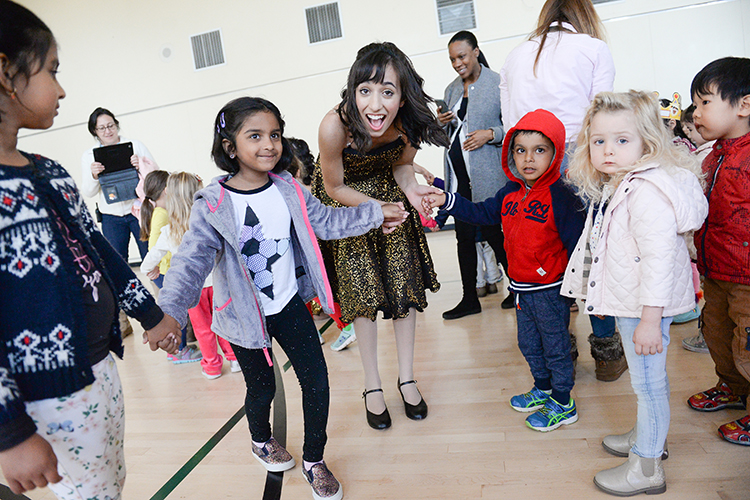 Downbeat performance at the Preschool