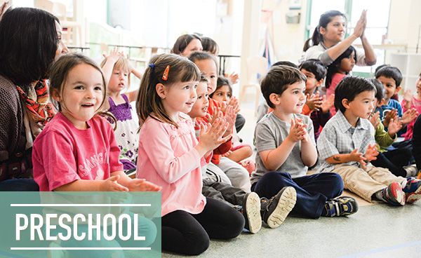 Harker preschool students