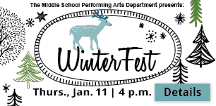 Middle School Winterfest, Thurs., Jan. 11