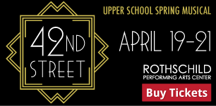 42nd Street, April 19-21