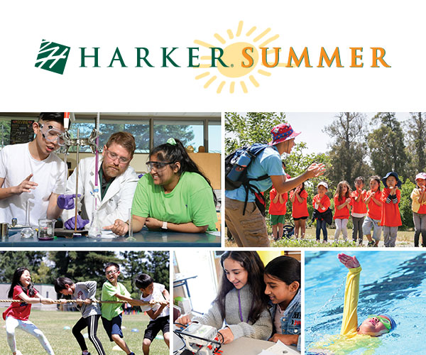 Harker summer students smiling.