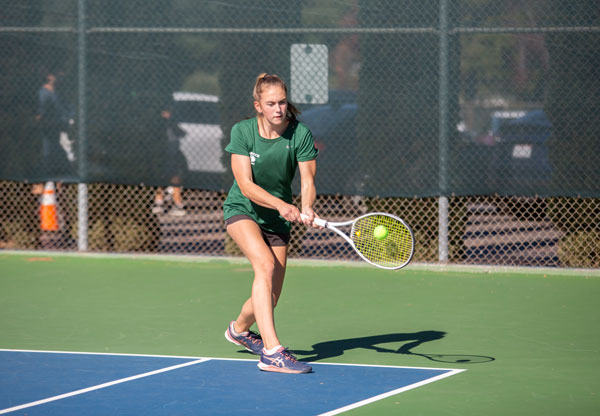 Girls Tennis at CCS Championship