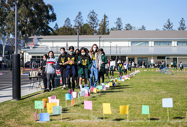 Middle School Cancer Walk