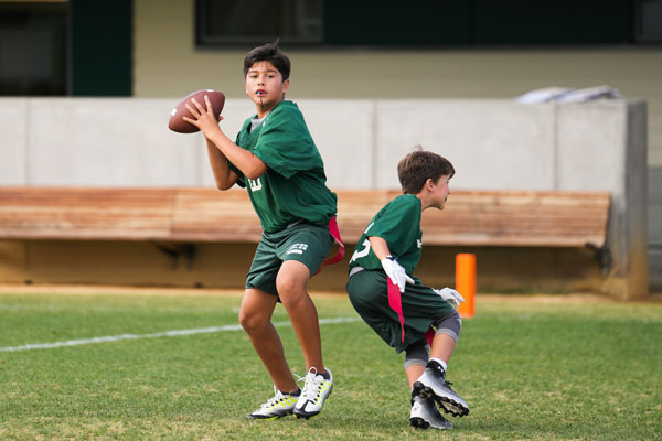 Varsity B Flag Football vs. Crystal Springs Middle School