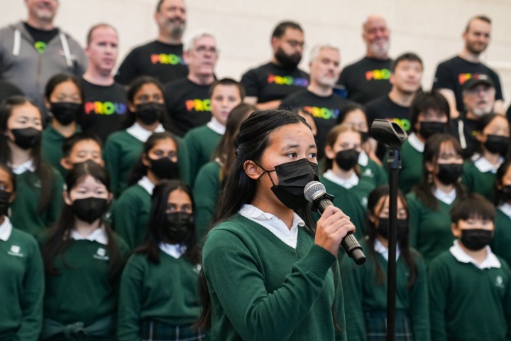 SF Gay Men's Chorus Assembly