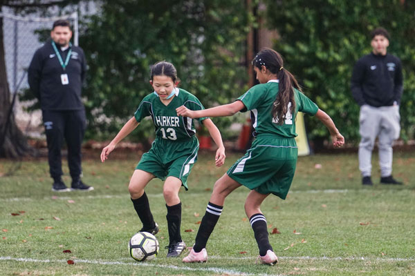 Lower School JVB Girls Soccer Game