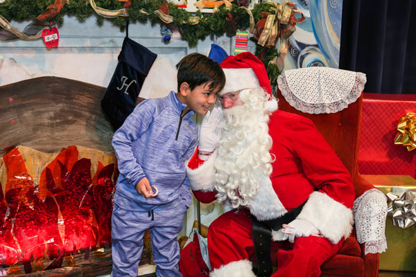 Kindergarten Breakfast with Santa