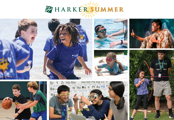 Harker summer students smiling.