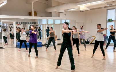Charlotte Blanc '20 Visits Harker Dance Company