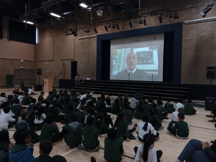 Judge John Owens MS '85 Speaks to Lower School Students