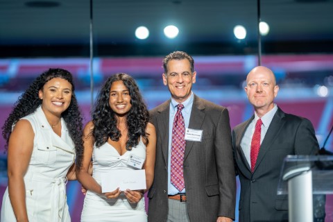 Recent Grad Honored at 49ers Cal-Hi Sports Banquet