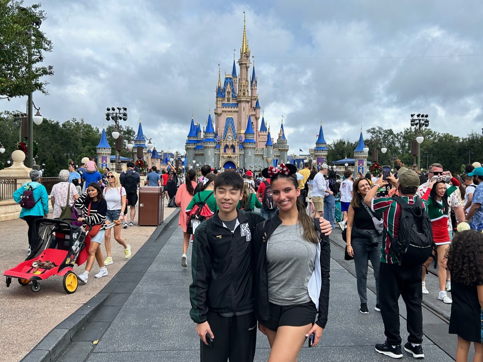 Dancers Perform at Disney World